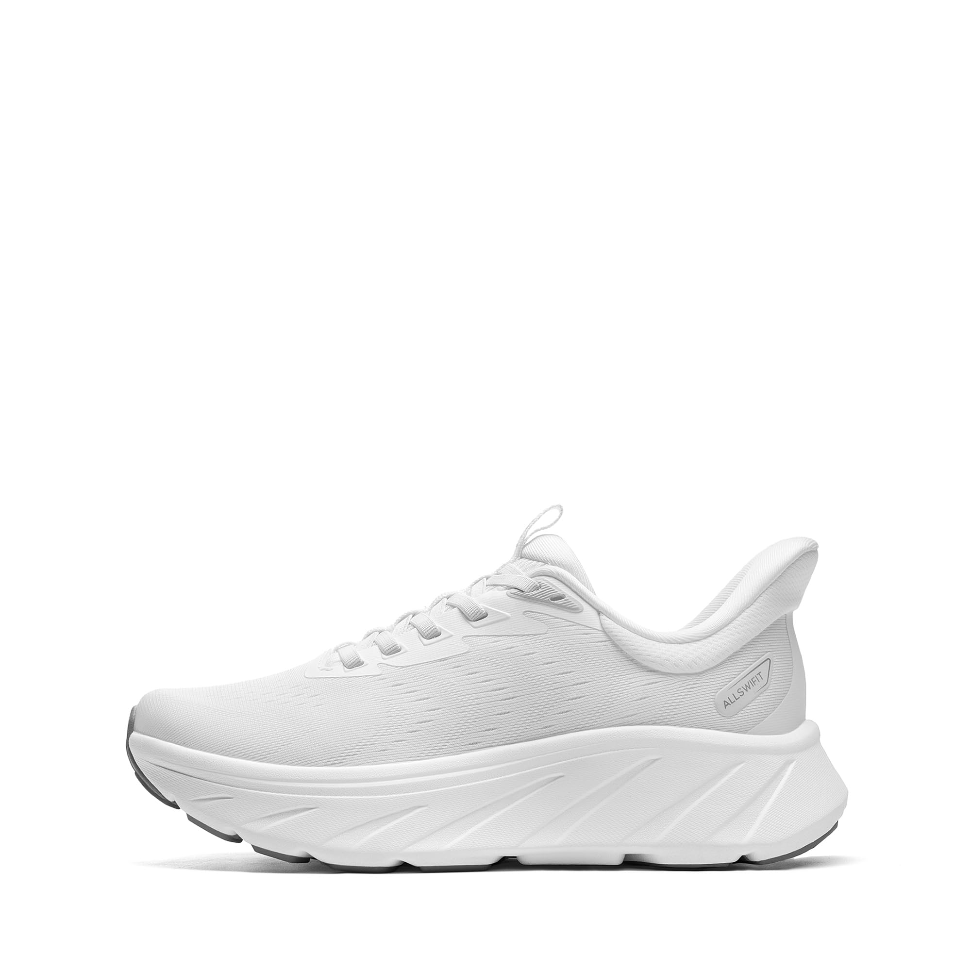 ALLSWIFIT Women's Slip On Stability Walking Shoes Cushioning Hands Free Non-Slip Breathable Comfortable Workout Tennis Running Gym StediBase Fashion Sneakers - Image 8