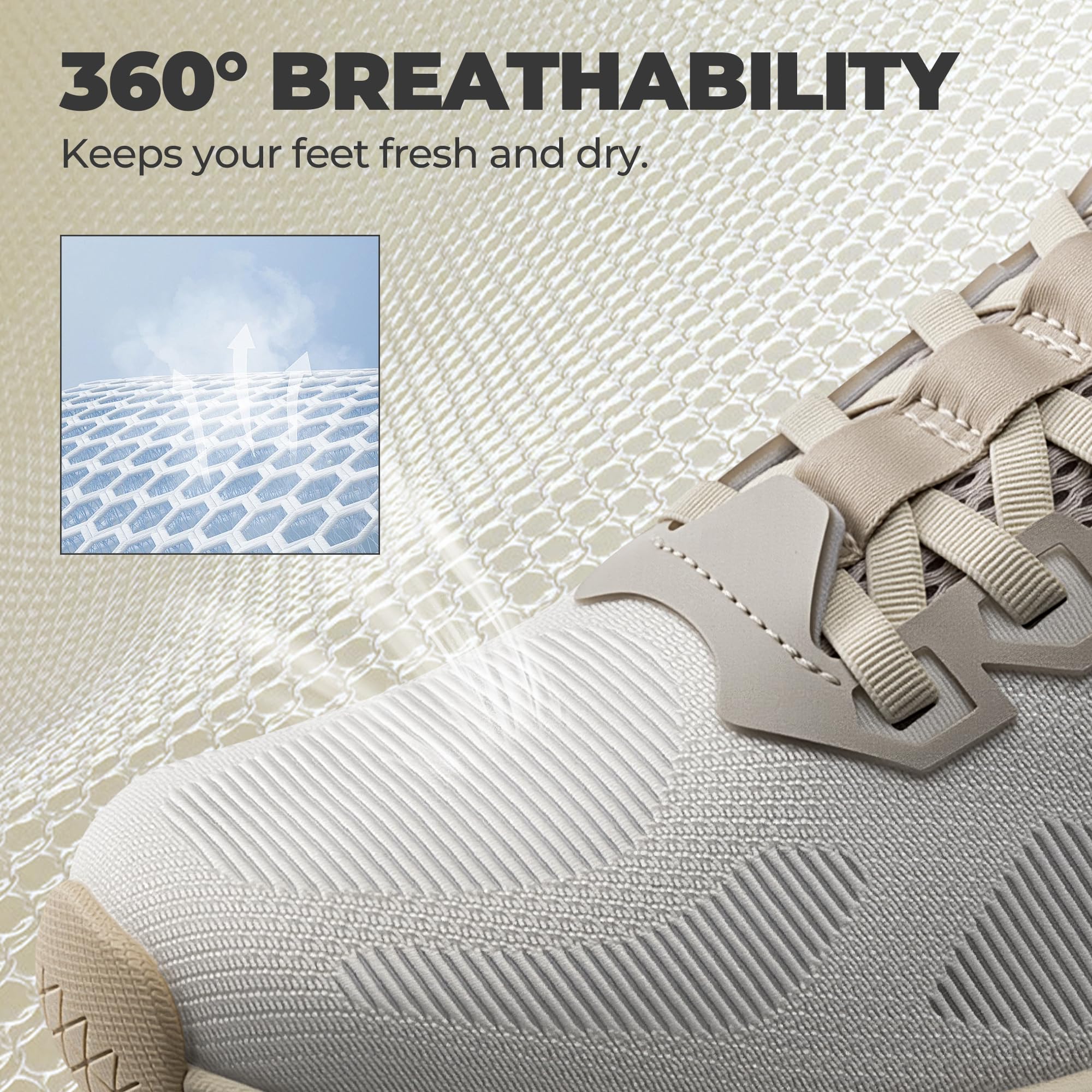 ALLSWIFIT Women's Slip On Walking Shoes Hands-Free Cushion Running Tennis Non-Slip Comfortable Gym Workout Athletic Breathable Fashion Sneakers ActiveFlow - Image 9