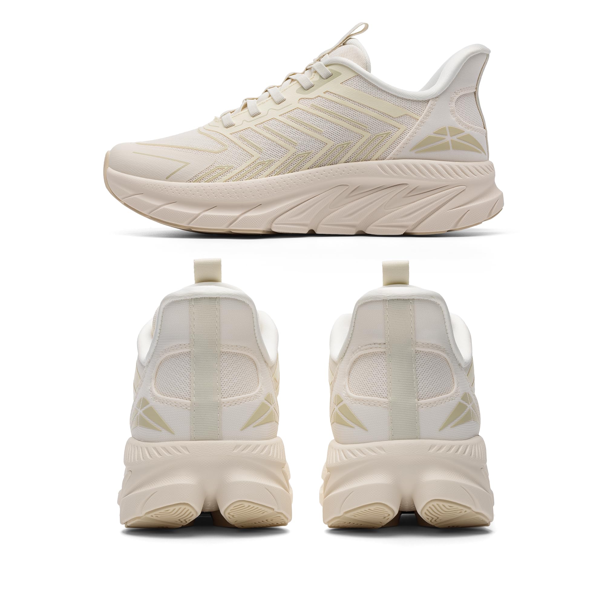 ALLSWIFIT Women's Slip On Walking Shoes Running Comfortable Tennis Breathable Non Slip Athletic Gym Workout Cross Training Fashion Sneakers - Image 7