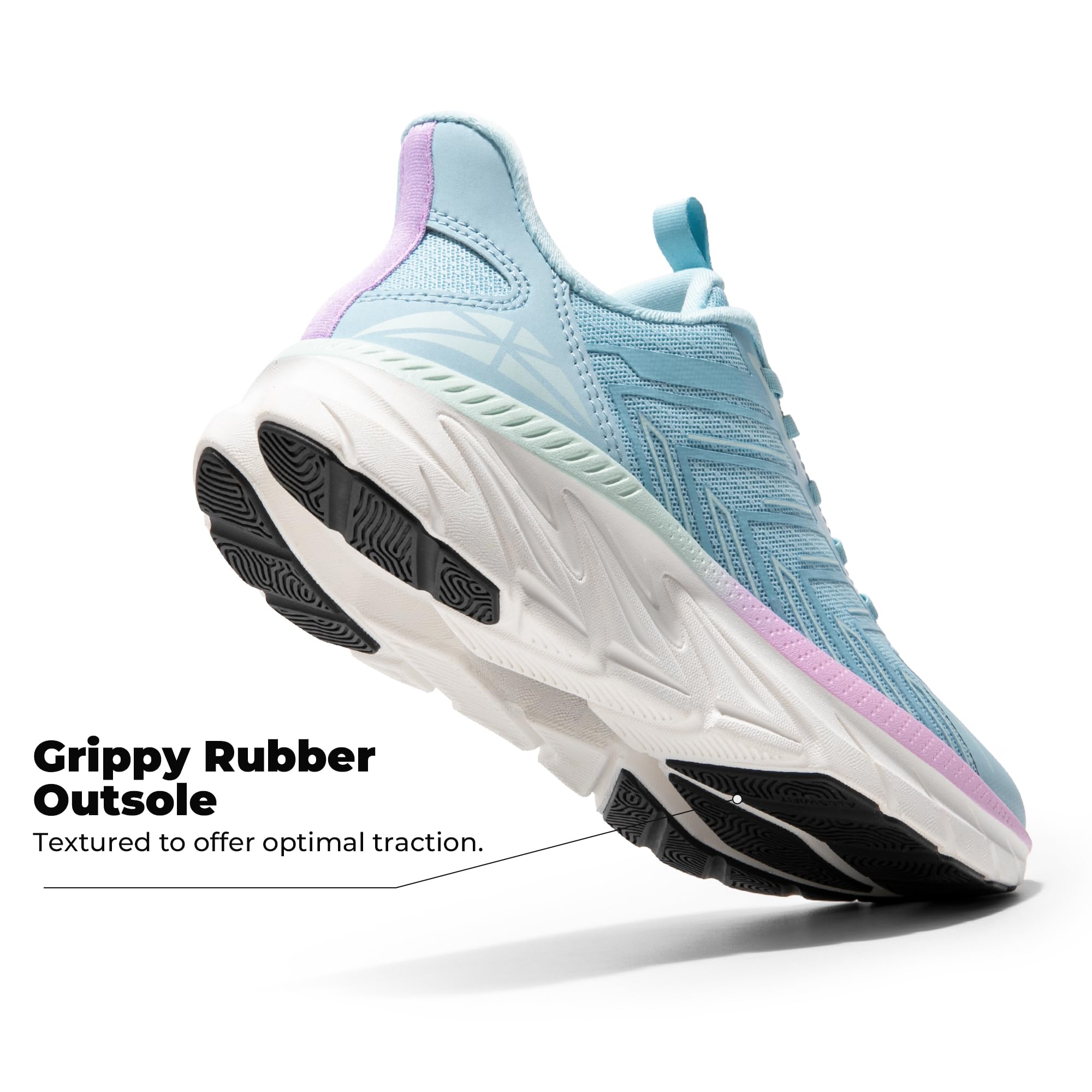 ALLSWIFIT Women's Slip On Walking Shoes Running Comfortable Tennis Breathable Non Slip Athletic Gym Workout Cross Training Fashion Sneakers - Image 5