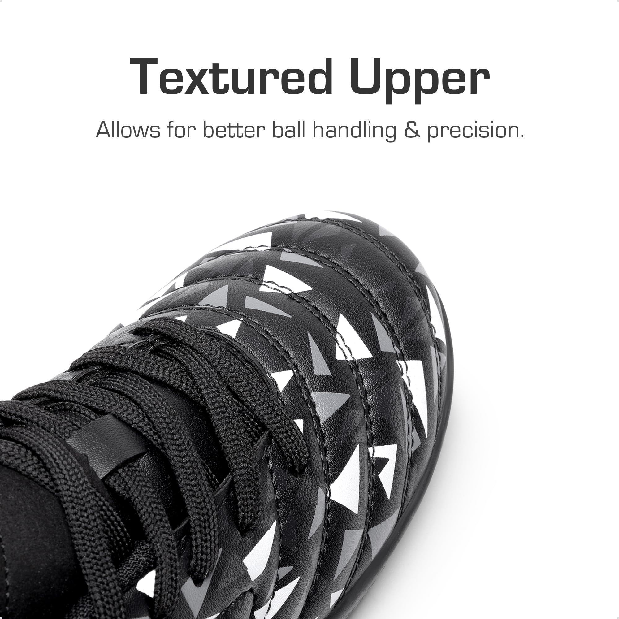 DREAM PAIRS Boys Girls Indoor Sneakers Lace Up Sport Athletic Casual IC Youth Futsal Football Soccer Shoes for Little/Big Kid - Image 3