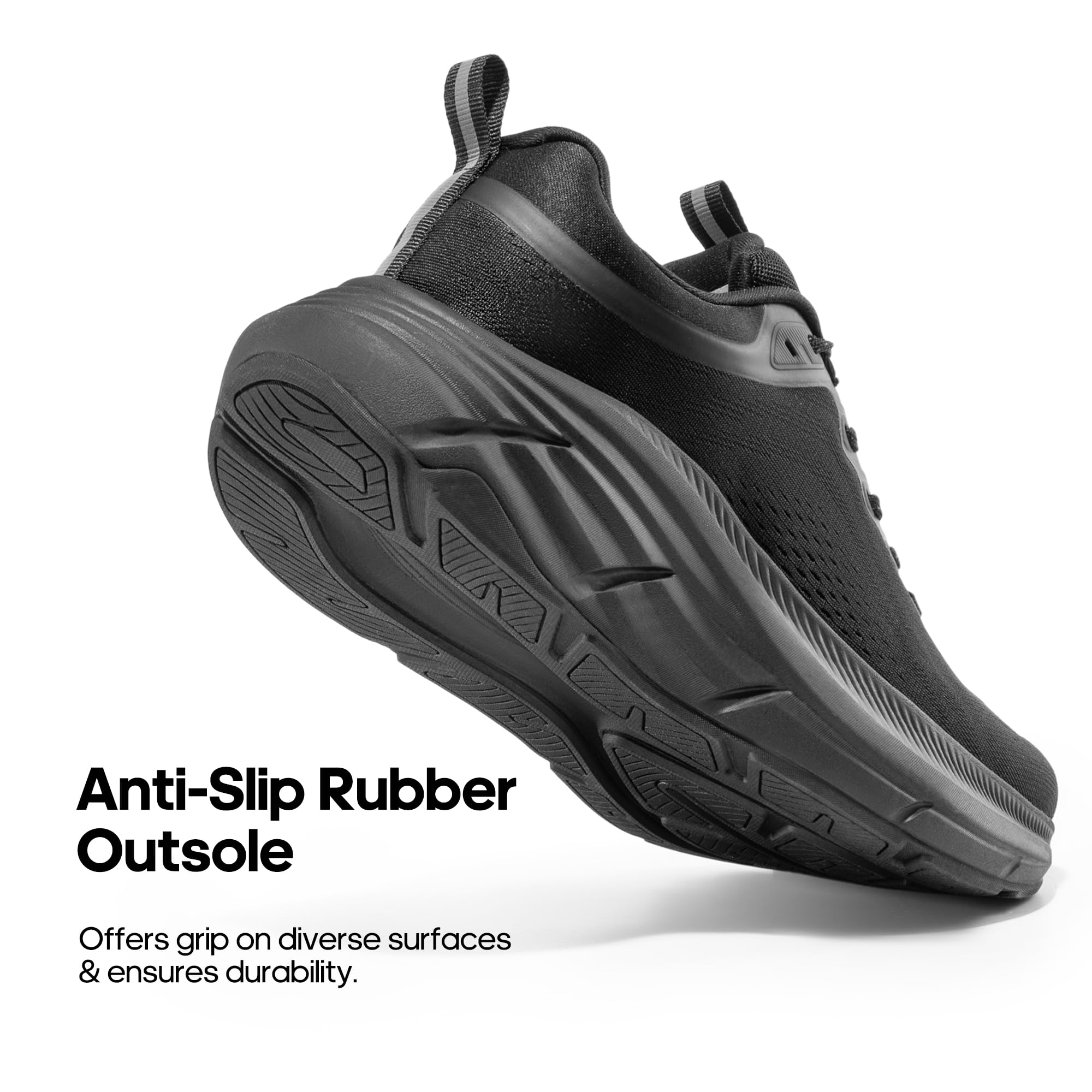 NORTIV 8 Men's Walking Shoes Running Tennis Cushioning ActiveBreeze Non Slip Athletic Gym Workout Comfortable Fashion Sneakers - Image 4