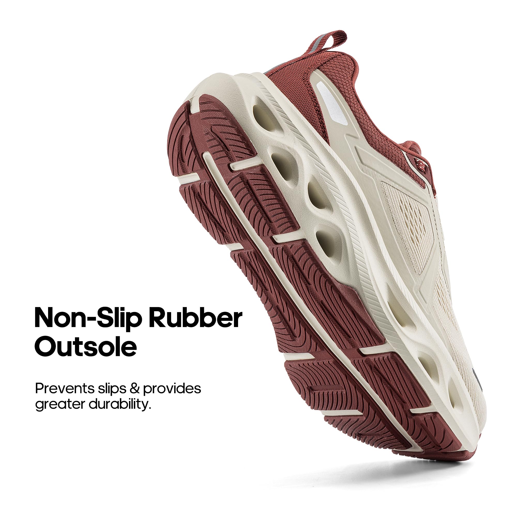 NORTIV 8 Women's Cushioning Walking Shoes Non Slip Breathable Comfortable Workout Running Tennis Jogging Gym Athletic MovePropel Fashion Sneakers - Image 3